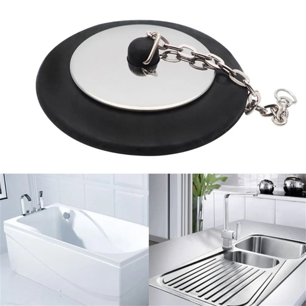 1Pcs Durable Rubber Tub Stoppe - Drain Pipe Clip recensione e prezzo