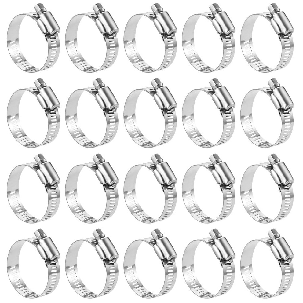 20PCS 304 Stainless Steel Hose - Drain Pipe Clip recensione e prezzo