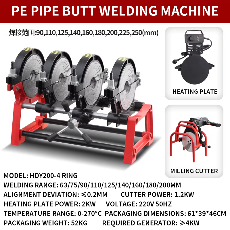 50-160/200 Four-Ring Manual PE - Pipe Freeze Spray recensione e prezzo
