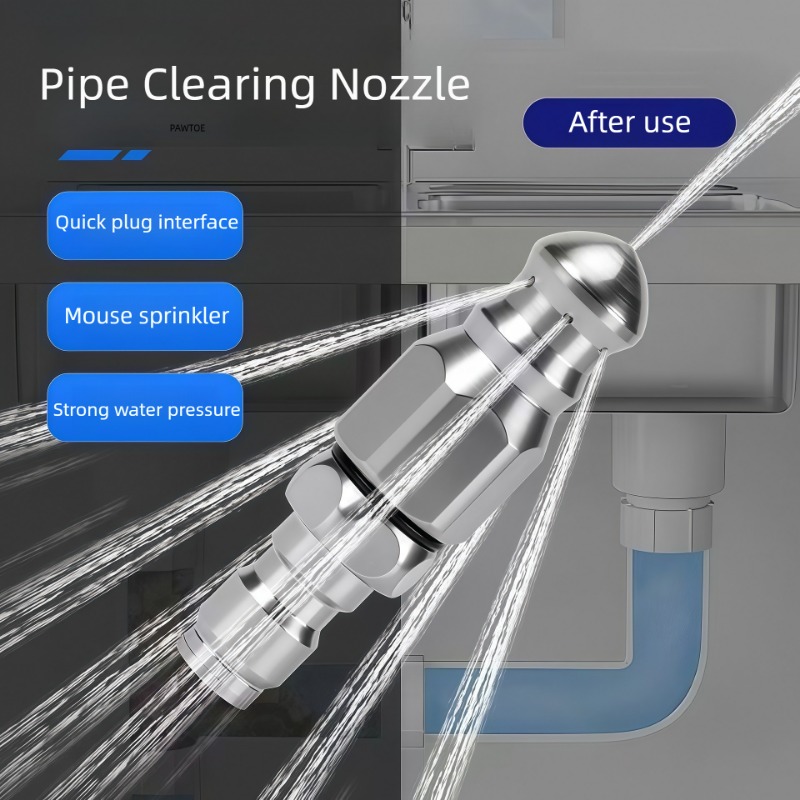 Water Jet High Pressure Spraye - Drain Pipe Clip recensione e prezzo