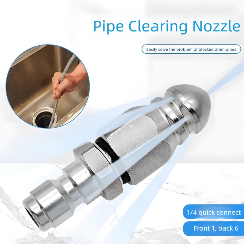 Water Jet High Pressure Spraye - Drain Pipe Clip recensione e prezzo