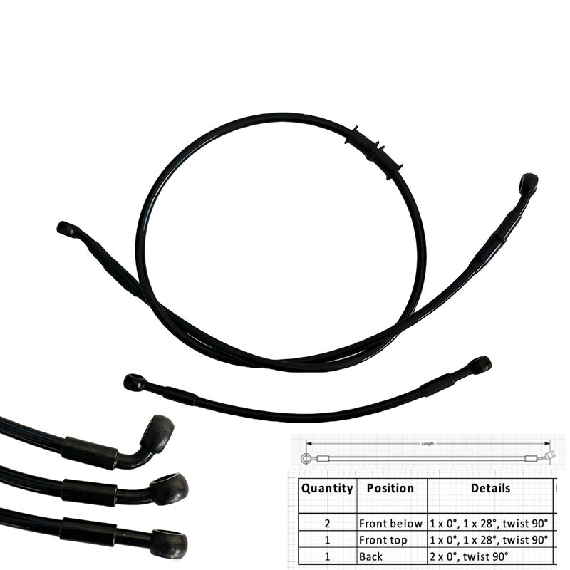 AN3 Moto Hydraulic Stainless S - Ptfe Tape Thread recensione e prezzo