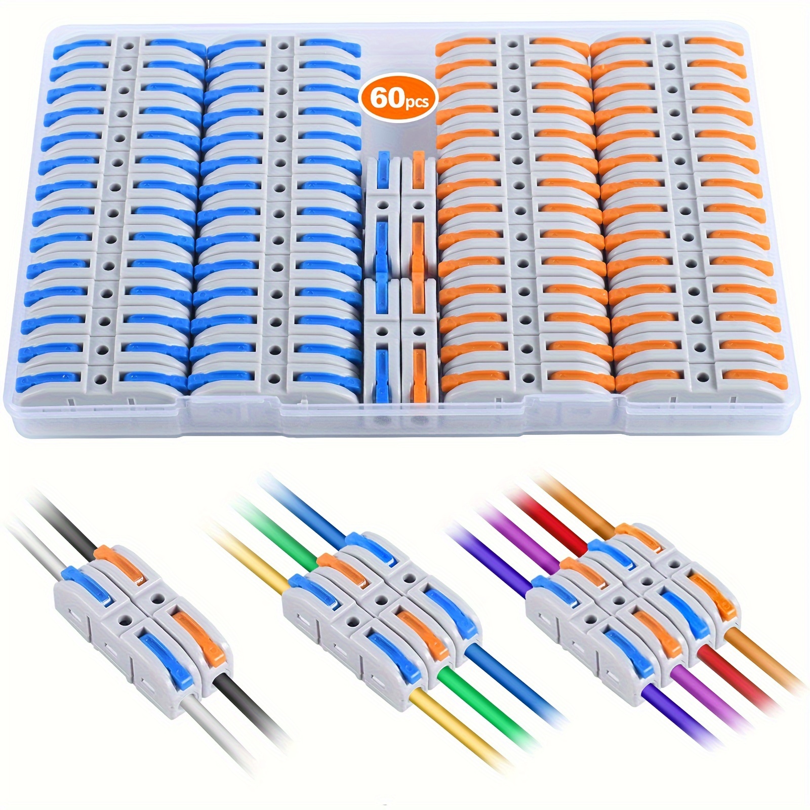 Lever Wire Connectors, 10pcs/6 - Push Fit Connector recensione e prezzo