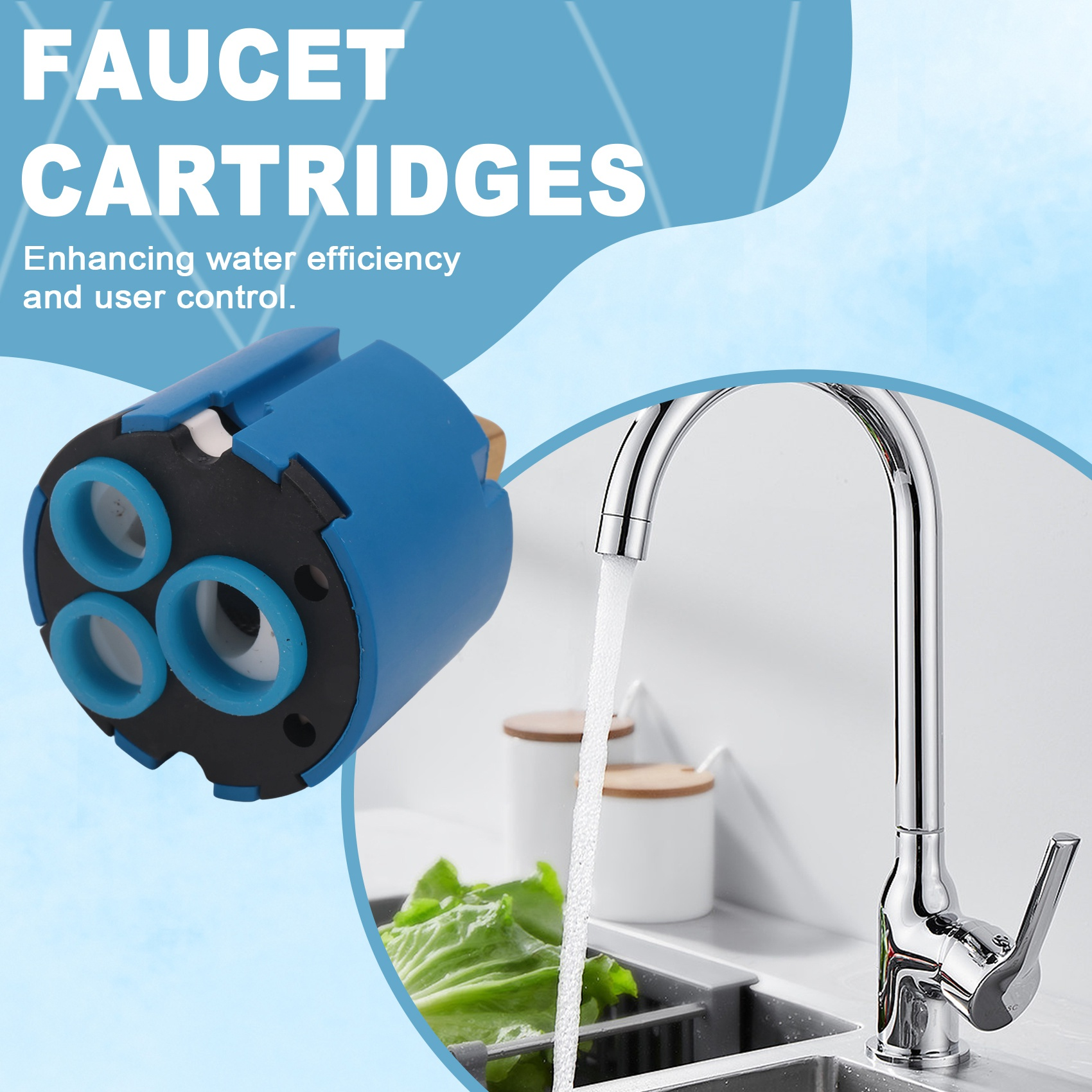 AT43-46048000 Replacement Fauc - Basin Mixer Cartridge recensione e prezzo