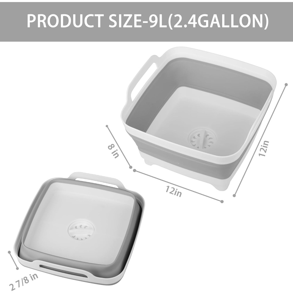 Dishpan for Washing Dishes, Dr - Drain Pipe Clip recensione e prezzo