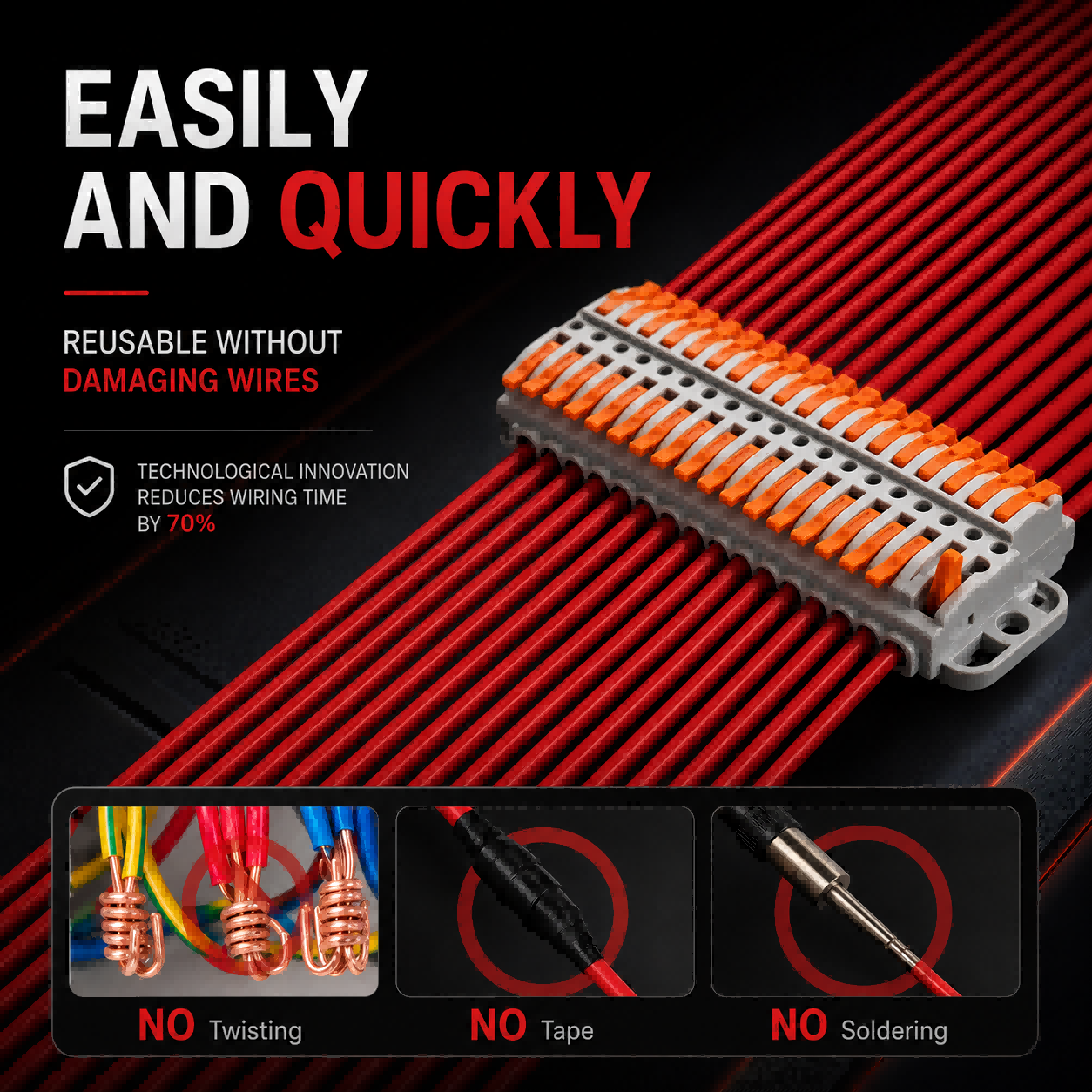 Wire Connectors 2-30 Pins Fast - Push Fit Connector recensione e prezzo