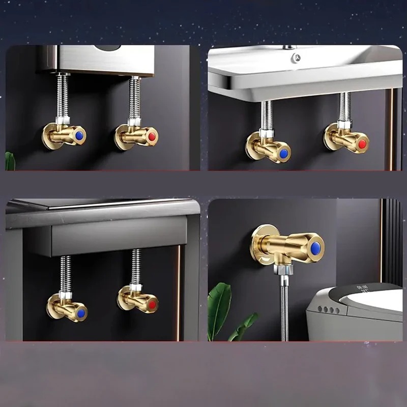 Brass High Flow Angle Valve Ho - Toilet Fill Valve recensione e prezzo