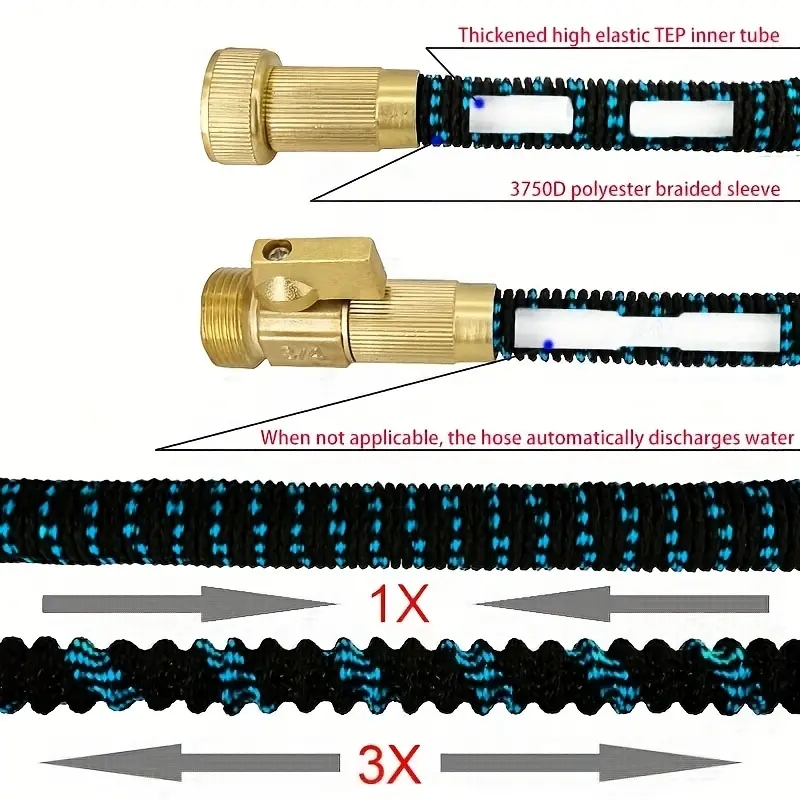 Garden Hose Expandable Magic H - Flexible Hose Braided recensione e prezzo