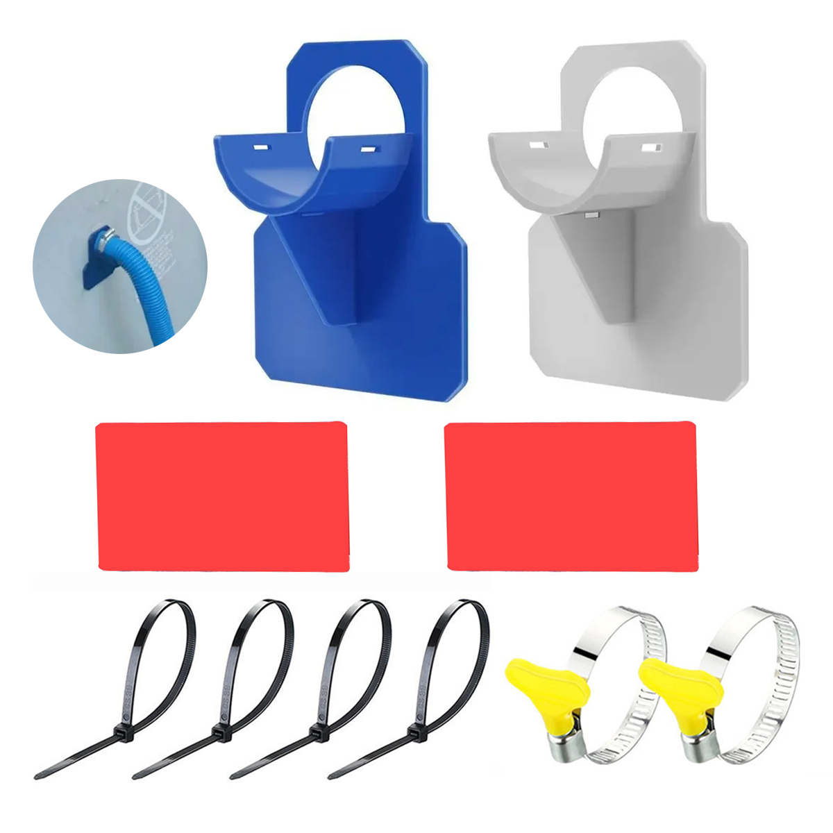 1 Set Swimming Pool Pipe Fixin - Plastic Pipe Clip recensione e prezzo