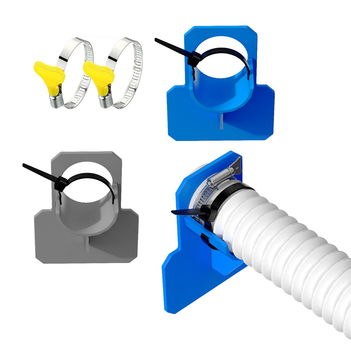 1 Set Swimming Pool Pipe Fixin - Plastic Pipe Clip recensione e prezzo