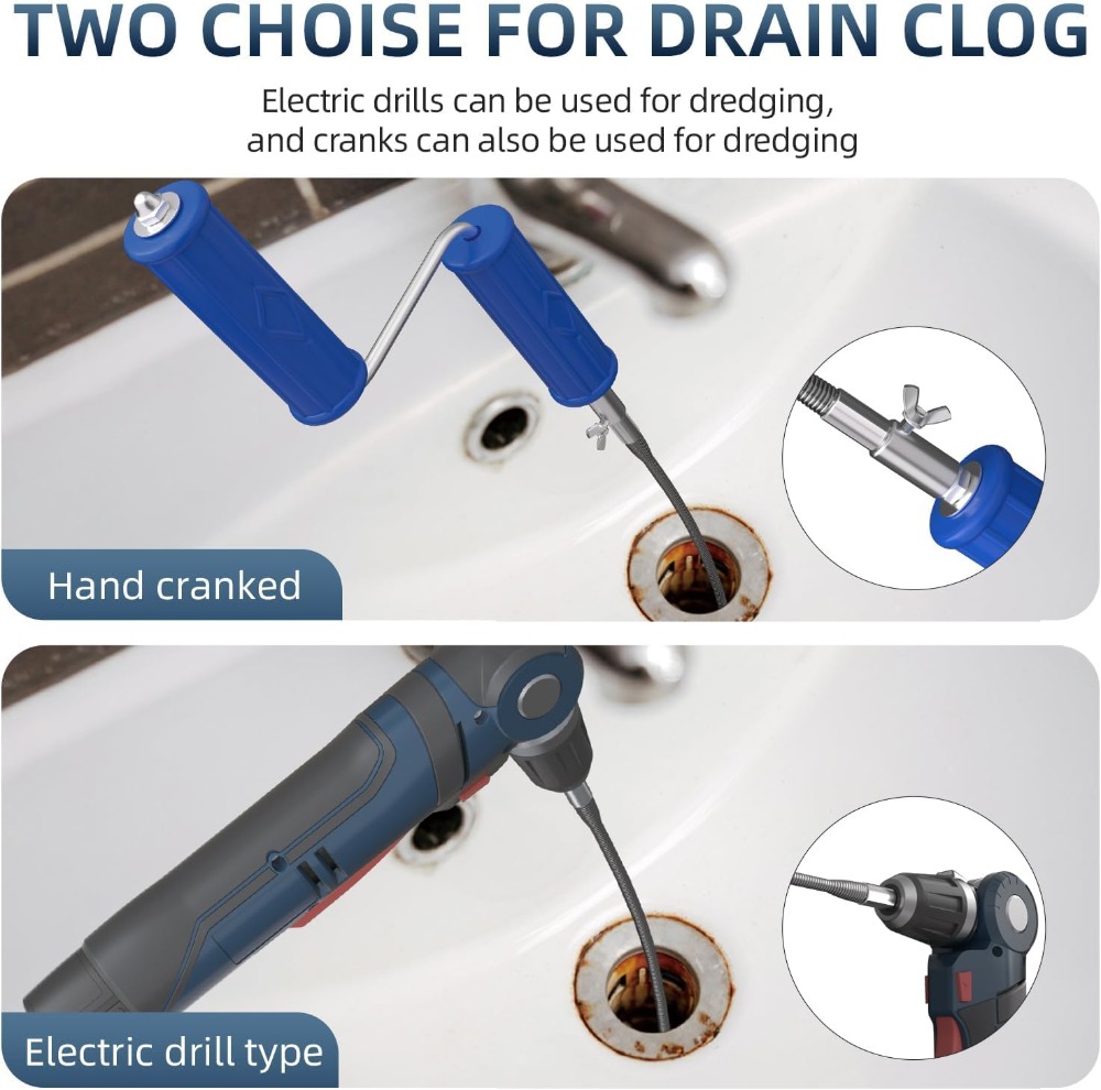 Drain Snake 16.4ft x 6mm Auto  - Drain Snake Flexible recensione e prezzo