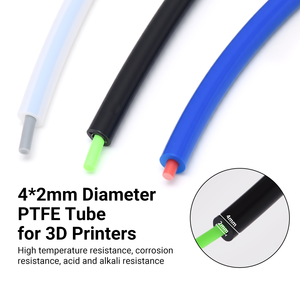 1/2/3M 3D Printer PTFE Tube Bo - Ptfe Tape Thread recensione e prezzo