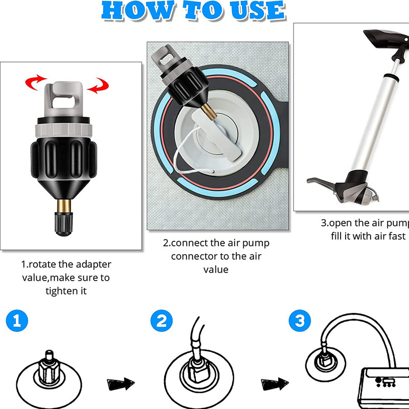 Universal SUP Pump Adapter Inf - Float Ball Valve recensione e prezzo